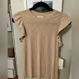 nation ltd Paulette ruffled tank